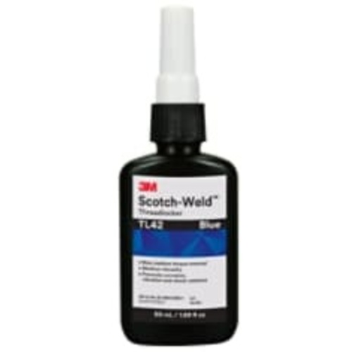 3M Scotch-Weld Threadlocker Tl42 Blue 50 ml Bottle