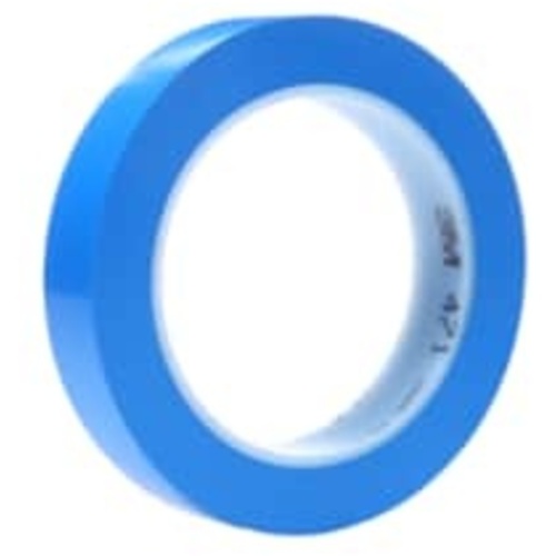 3M Vinyl Tape 471 Blue 3/4″ × 36 yd 5.2 mil 
Individually Wrapped Conveniently Packaged
