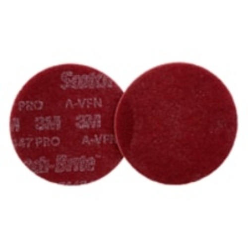 Scotch-Brite™ 7447 PRO Disc, PO-DC, A/O Very Fine, 6 in x NH, 100
ea/Case