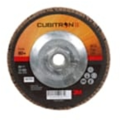 ‎3M Cubitron II Flap Disc 967A 80+ T27 5″ × 5/8″-11