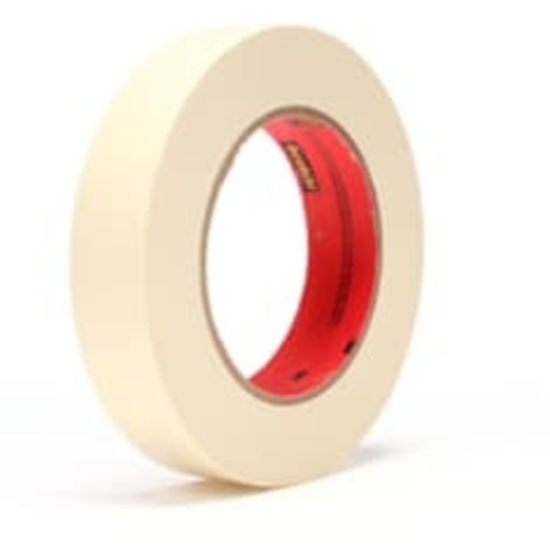 Scotch High Performance Masking Tape 214 Tan 1/2″ × 60 yd 5.8 mil