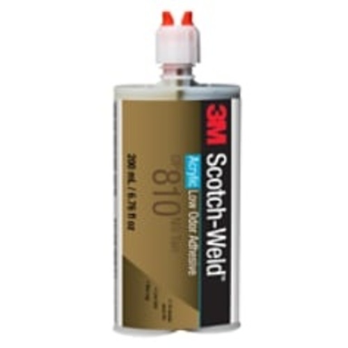 3M Scotch-Weld Low Odor Acrylic Adhesive DP810NS Tan 200 mL Duo-Pak