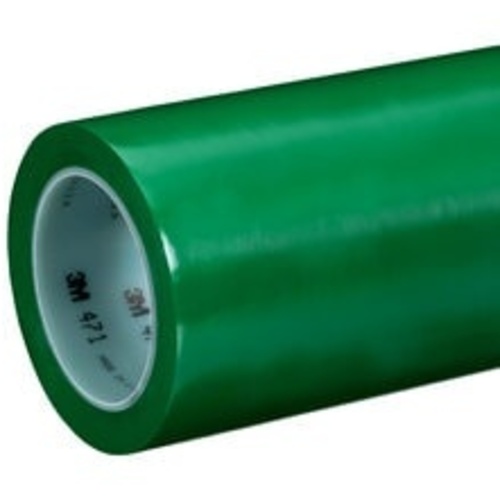 3M Vinyl Tape 471 Green 48″ × 36 yd Untrimmed