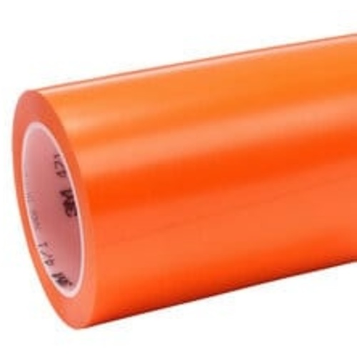 3M Vinyl Tape 471 Orange 48″ × 36 yd 5.2 mil 
Untrimmed