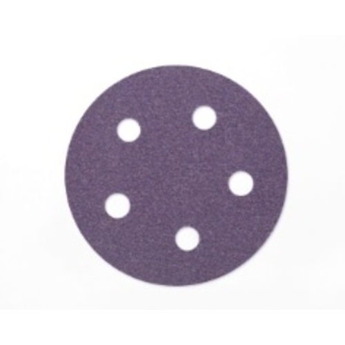 3M™ Cubitron™ II Stikit™ Film Disc 775L, 220+, 5 in x NH, D/F 5HL,
Linered w/Tab, Die 500FH, 50 per inner, 250 per case