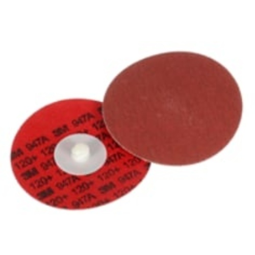 3M™ Cubitron™ II Roloc™ Durable Edge Disc 947A, 120+, X-weight, TR,
Maroon, 4 in, Die R400BB, 25 per inner, 100 per case