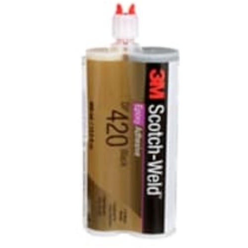 3M Scotch-Weld Epoxy Adhesive DP420 Black 400 mL Duo-Pak