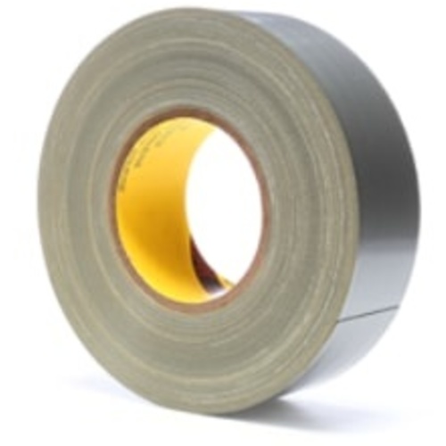 Scotch Polyethylene Coated Cloth Tape 390 Silver 2″ × 60 yd 11.7mil