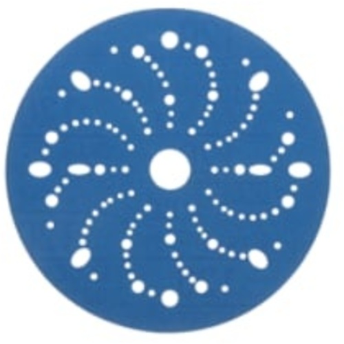 3M™ Hookit™ Blue Abrasive Disc Multi-hole, 36174, 6 in, 120 grade, 50
discs per carton, 4 cartons per case