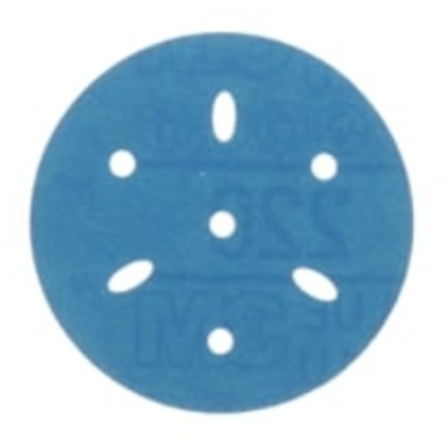 3M™ Hookit™ Blue Abrasive Disc Multi-hole, 36147, 3 in, 220 grade, 50
discs per carton, 4 cartons per case