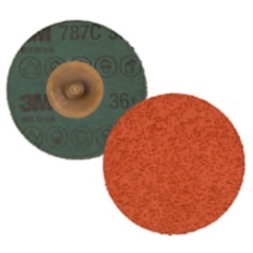 3M™ Roloc™ Fibre Disc 787C, 36+, TR, 4 in, Die R400BB, 25 per inner, 100
per case