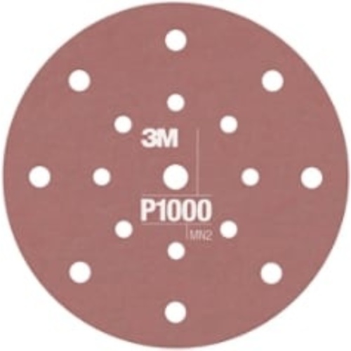 3M™ Hookit™ Flexible Abrasive Disc 270J, 34803, 6 in, Dust Free, P1000,
25 discs per carton, 5 cartons per case