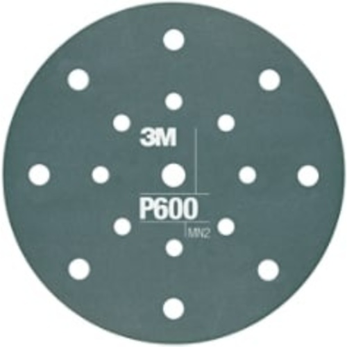 3M™ Hookit™ Flexible Abrasive Disc 270J, 34801, 6 in, Dust Free, P600,
25 discs per carton, 5 cartons per case