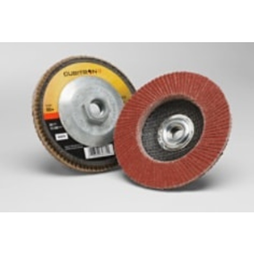 ‎3M Cubitron II Flap Disc 969F 60+ T27 Quick Change 4-1/2″ × 5/8″-11