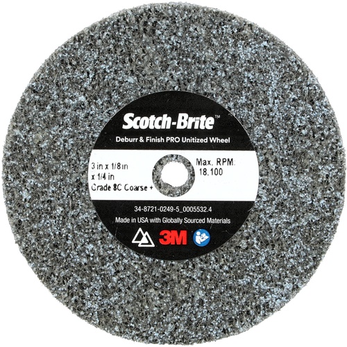 3X1/8X1/4 8C CRS DEBURR