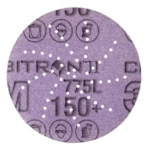 3M Xtract™ Cubitron™ II Film Disc 775L, 150+, 3 in, Die 300DS, 50/Inner,
250 ea/Case