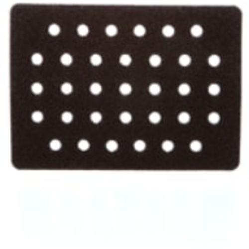 3M Clean Sanding Pad Hook Saver 28325 3″ × 4″ 33 Holes