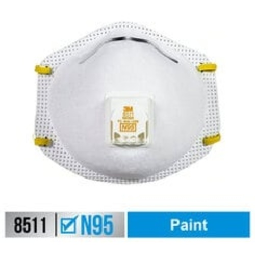 3M Paint Sanding Valved Respirator 8511P5-C-PS