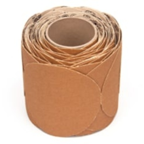 3M™ Stikit™ Paper Disc Roll 363I, P100 F-weight, 5 in x NH, Die 500X,
100 Discs/Roll, 4 Rolls/Case