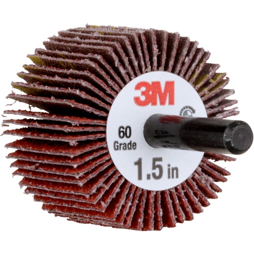 ‎3M Flap Wheel 747D Type 83 1-1/2″ × 1″ × 1/4″ 60 X-weight