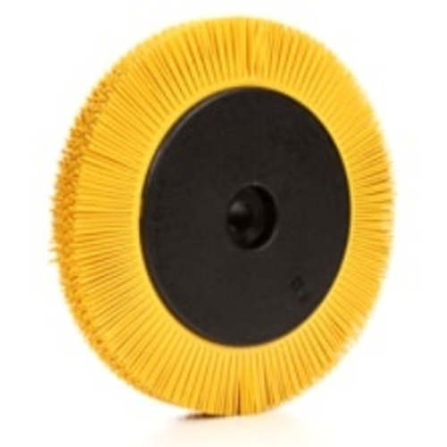‎Scotch-Brite Radial Bristle Brush 8″ × 1″ × 1-1/4″ 80 with Flange