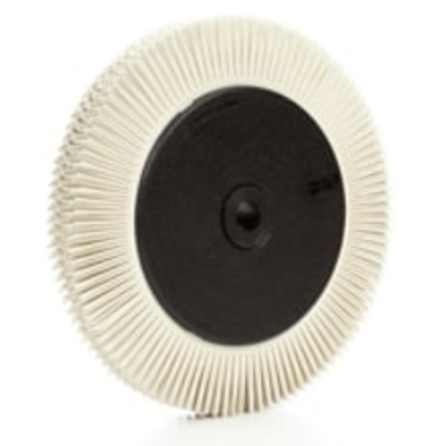 ‎Scotch-Brite Radial Bristle Brush 8″ × 1″ × 1-1/4″ 120 with Flange