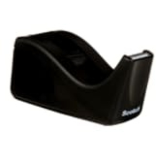 Scotch Desktop Tape Dispenser C60-BK Black Two-Tone