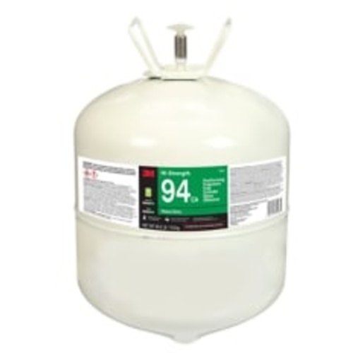 3M Hi-Strength Postforming 94 CA Cylinder Spray Adhesive Red Large Cylinder (Net Wt 26.2 lb)