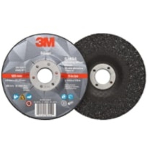 3M Silver Depressed Center Grinding Wheel 87454 T27 5″ × 1/4″ × 7/8″