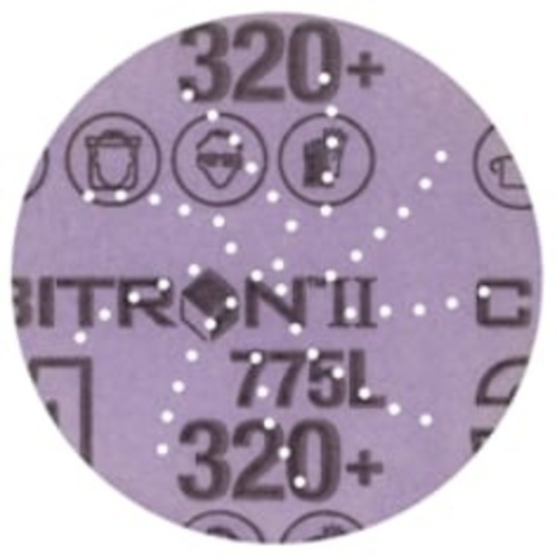 3M Xtract™ Cubitron™ II Film Disc 775L, 320+, 3 in, Die 300DS, 50/Inner,
250 ea/Case