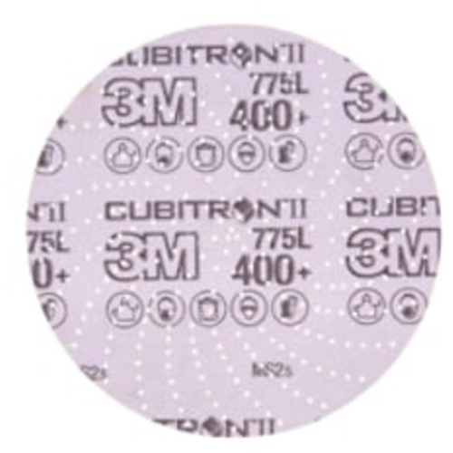 3M Xtract™ Cubitron™ II Film Disc 775L, 400+, 6 in, Die 600LG, 50/Inner,
250 ea/Case