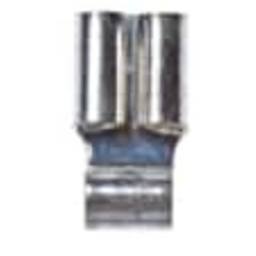 ‎3M Scotchlok Female Disconnect Flag Non-Insulated Butted Seam MU14-187DF/FLAGK 16-14 AWG
