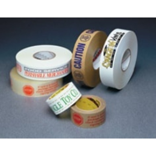 Scotch Custom Printed Box Sealing Tape 372CP White 72 mm × 914 m