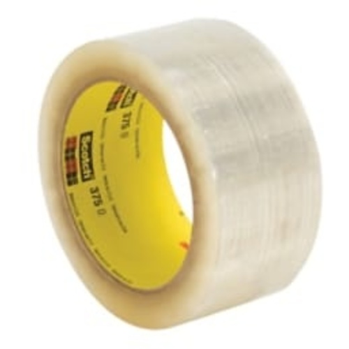 Scotch Custom Printed Box Sealing Tape 375CP Clear 72 mm × 50 m