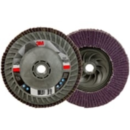 ‎3M Flap Disc 769F 29883 40+ YF-weight Type 27 4-1/2″ × 7/8″ Single Pack