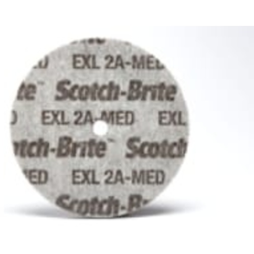 Scotch-Brite EXL Unitized Wheel 6″ × 3/16″ × 1/2″ 2A MED