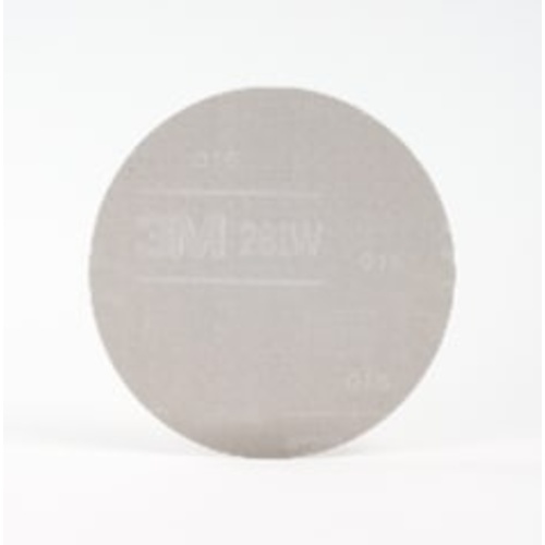 3M™ Wetordry™ Cloth Disc 281W, 5 in x NH, 2 Tabs, P600, 50 per inner,
250 per case