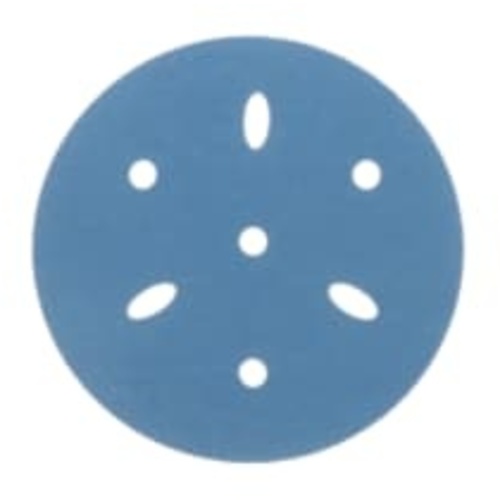 3M™ Hookit™ Blue Abrasive Disc 321U, 36150, 3 in, 320 grade, Multi-hole, 50 discs per carton, 4 cartons per case