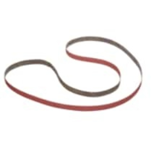 3M Cubitron II Cloth Belt 984F 120+ YF-weight 1/2″ × 84″ Film-lok Single-flex Scallop A