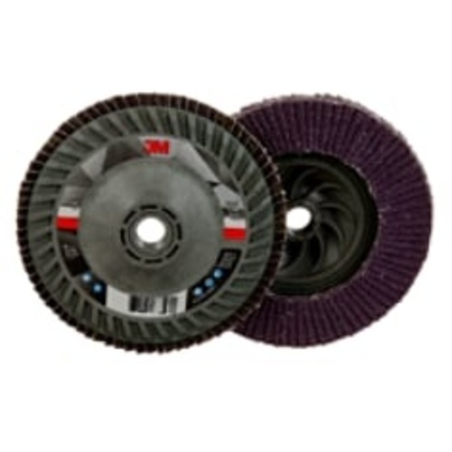 ‎3M Flap Disc 769F 40+ Quick Change Type 27 5″ × 5/8″-11