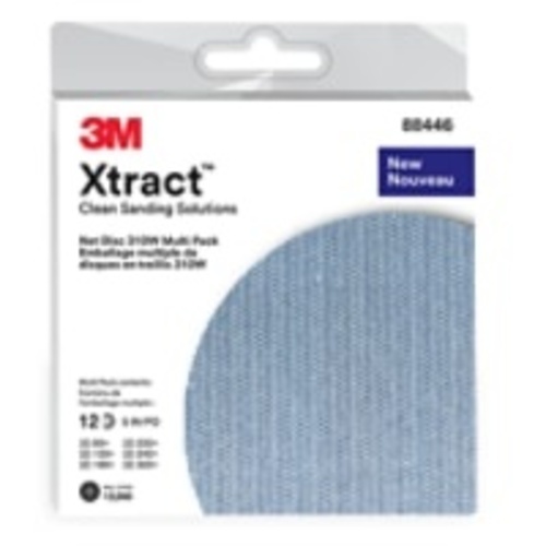 3M Xtract™ Net Disc 310W, 5 in x NH, 80+, 120+, 180+, 220+, 240+, 320+,
Multi-pack, 20 Packs/Case