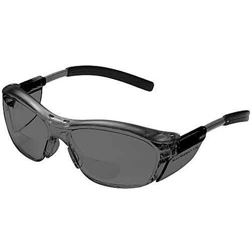 ‎3M Nuvo Reader Protective Eyewear 11501-00000-20 Gray Lens Gray Frame +2.0 Diopter