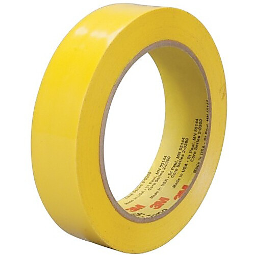 3M Polyethylene Tape 483 Yellow 2″ × 36 yd 5.0 mil Individually Wrapped Conveniently Packaged