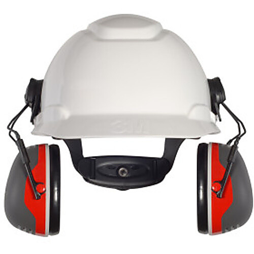 3M PELTOR X3 Earmuffs X3P3E/37277(AAD) Hard Hat Attached