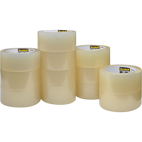 Scotch Shipping Packaging Tape 3750G-CS12 1.88″ × 49.2 yd (48 mm × 45 m) Greener Commercial Grade