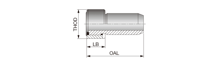 COOLING TUBE HSK A 40