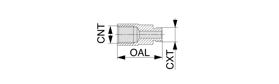 CHP-CONECTOR5/16-G1/8