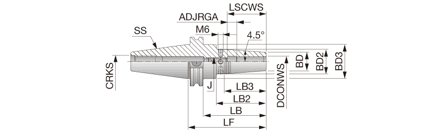 CAT50SRKIN1-1/4X4.000