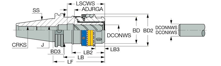 CAT40TUNGMAX1-1/4X4.16BIN