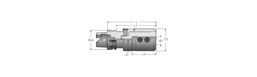 TUNGBORE HSK A 63EM40